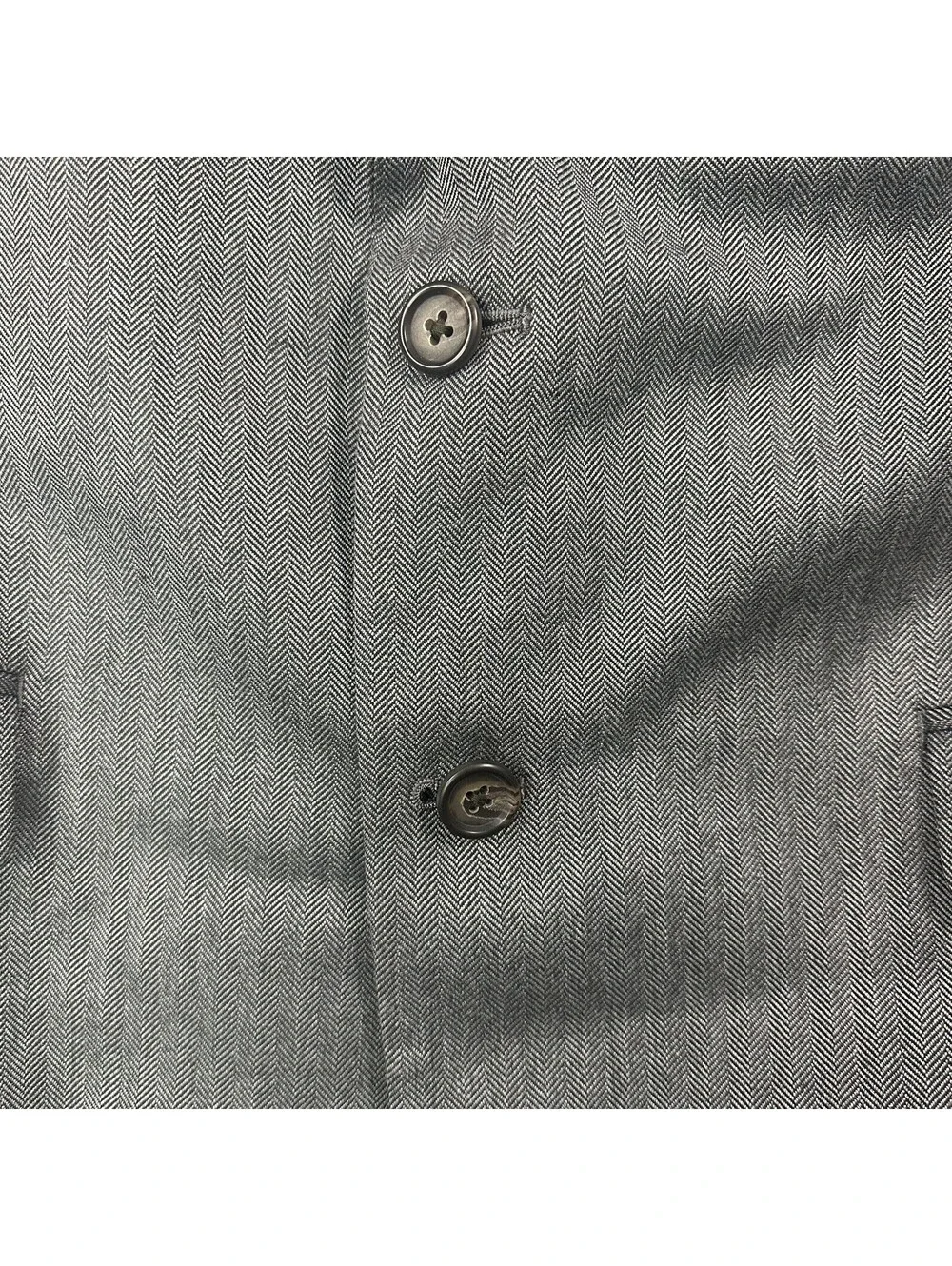 NWT Lauren Ralph Lauren Blazer Mens 44R Grey Gray Sport Coat Herringbone Formal